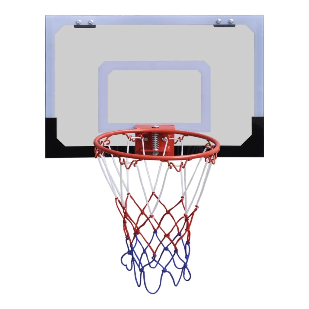 Mangloder Mini Canasta de Baloncesto Set con Bola y Bomba para Interior y Exterior Altura Ajustable Juguete Deportivo Estable para Niños Entrenamiento Casual Regalo Jardín Habitación