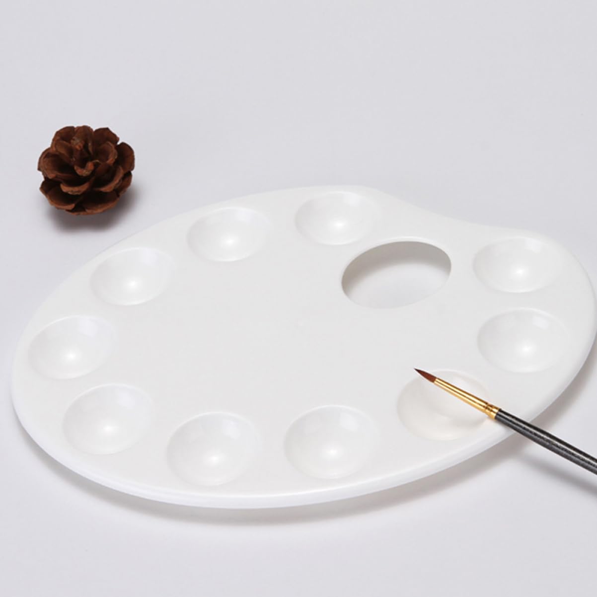 Juego de Pinceles de Arte para Pintar, 16 Piezas, Negro