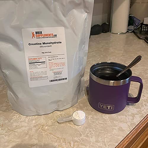 BulkSupplements.com Creatine Monohydrate (Micronized) - Creatine Powder - (1 Kilogram)