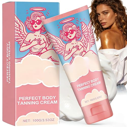 Sunbed Cream Sunbed Tanning Accelerator Tanning Moisturiser & Sunbed Cream Accelerator Hydrating Tanning Cream for Face & Body Streak-Free Smooth Tan Long-Lasting Moisturising Tanning Lotion 100g