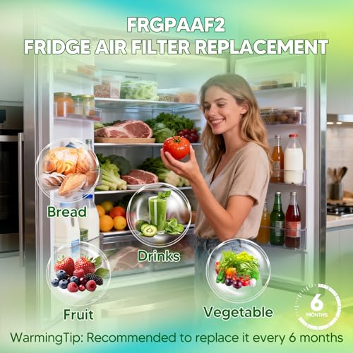 4 Pack FRGPAAF2 Refrigerator Air Filter Replacement for Frigidaire AF2 by Funmit - Used condition - Image 6