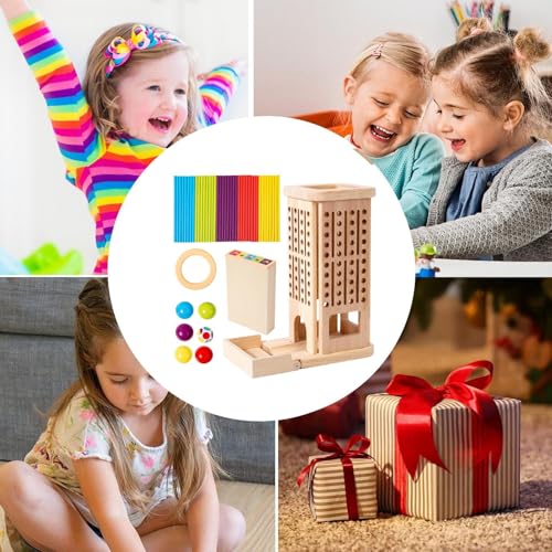Juego pedagógico de madera para solucionar problemas de conteo 4