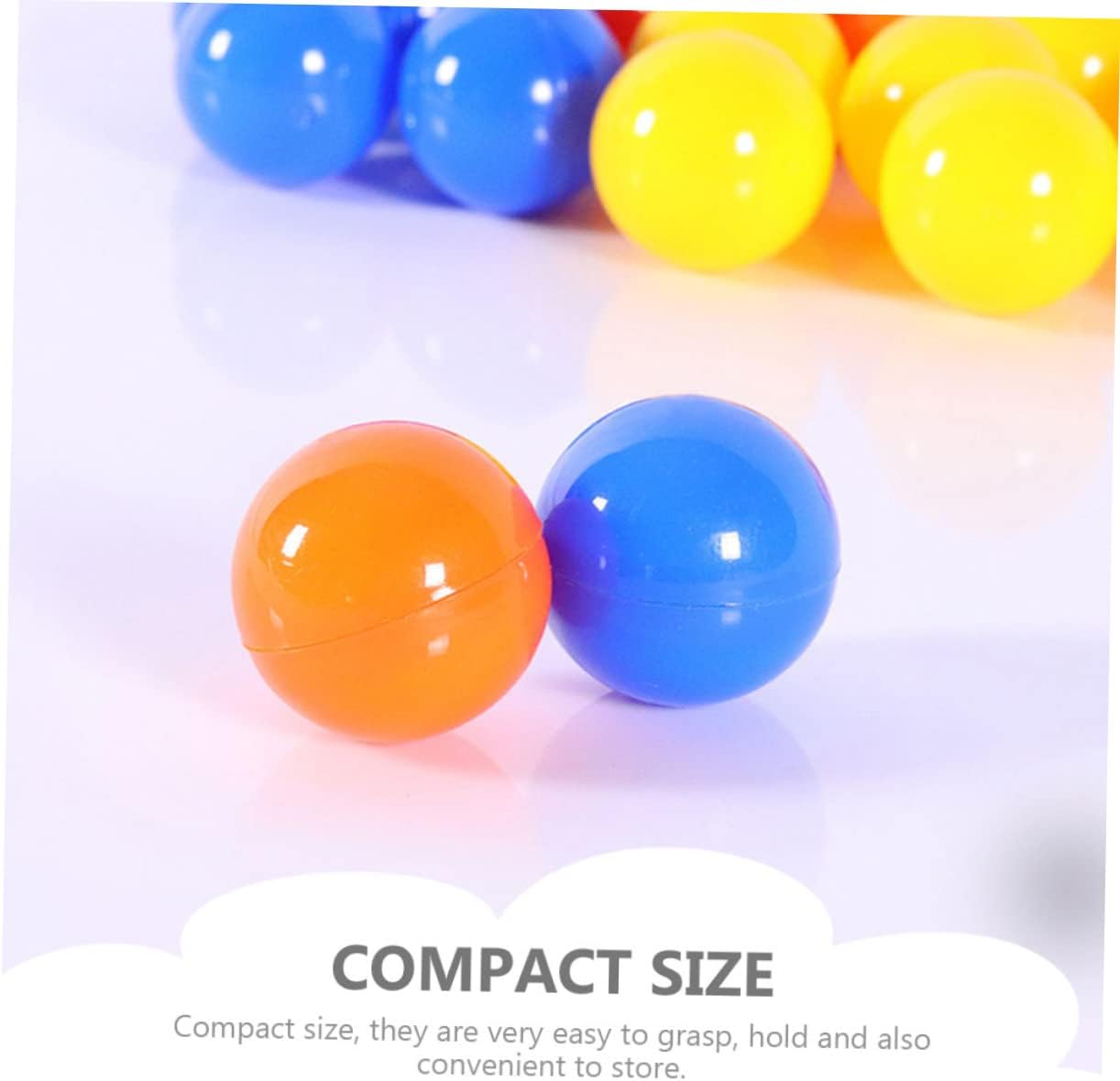 YARNOW Ball Playground Balls Bingo Pit Balls Raffle Ticket Spinner Bingo Wheel Cage and Bulk