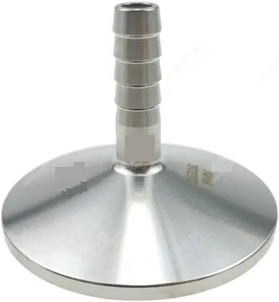 1.5" Tri Clamp to 5/16"(8mm) Hose Barbed Adapter SUS304/SUS316L Hose Pipe Fitting (5/16 inch ID Barb Hose)(SS316)