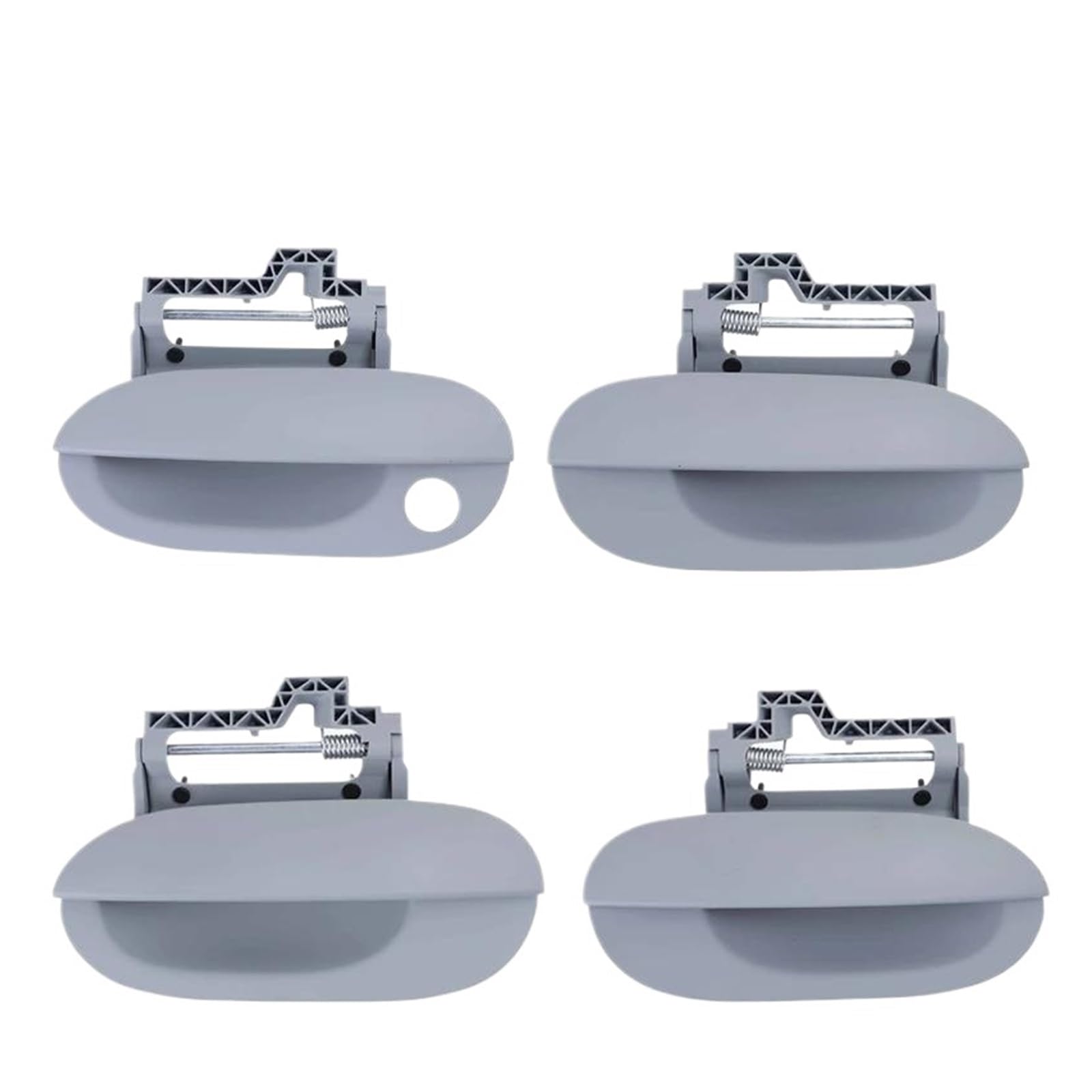 Cavinbdz 4Pcs 51218245461 51218245462 51228245465 51228245466 Exterior Door Opener Handle For E39 525I 528I 530I 540I 540Ip M5 1997-2003 (4Pcs)