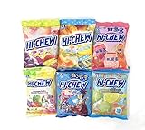 Hi Chew Variety Packs Traditional + International Flavors Individual Wrapped Fruit Chew (6 Variety...