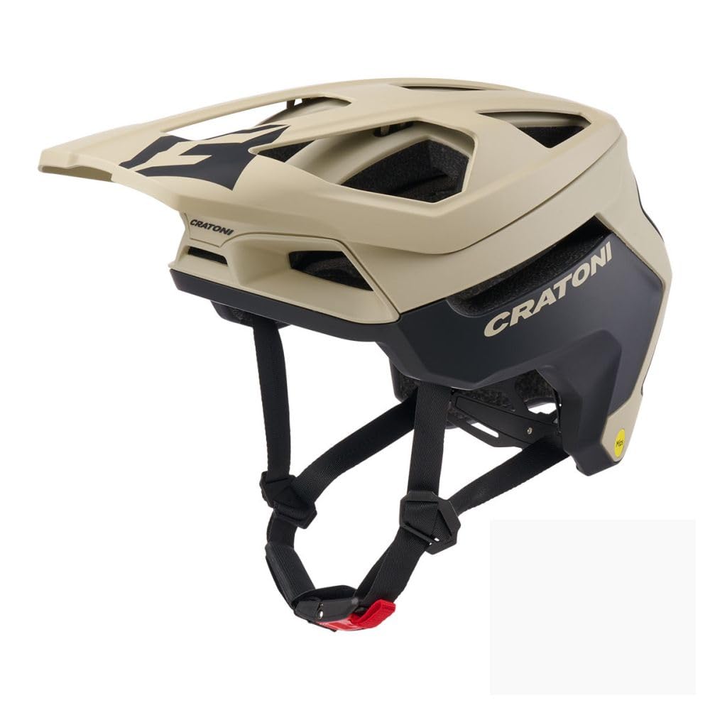 fahrradhelm cross cratoni - MadFlex MIPS RECCO - - Sand matt - 58-61 cm - Jugendliche Erwachsene Kfz-Papiere und Kennzeichen: Wo kids and cargo Verpackung:Geschenkdose