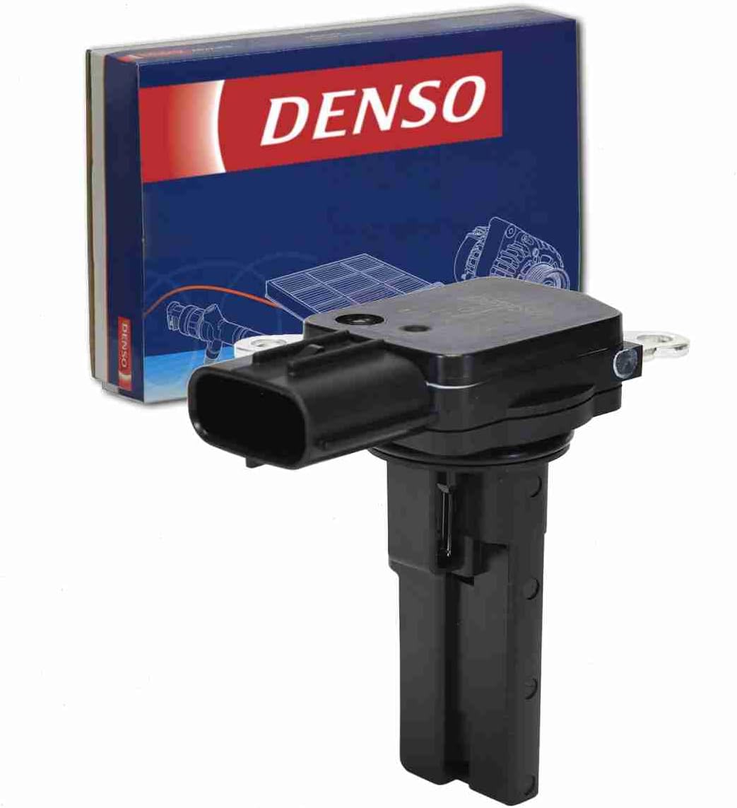 Sensor de flujo de aire masivo DENSO para Toyota Camry 2.4L 2.5L 3.5L L4 V6 2007-11 | Soluciona el estancamiento, la vacilación y el funcionamiento pobre debido a un sensor de flujo de masa de aire sucio o fallido; borra P0101. Reemplazo de equipo original.