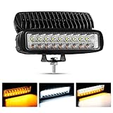 EL PAQUETE INCLUYE: 2 x 54W impecable luces de inundación LED, 2 soportes de montaje ajustable con juego de tornillos,2 años de garantías por fabricante AAIWA.