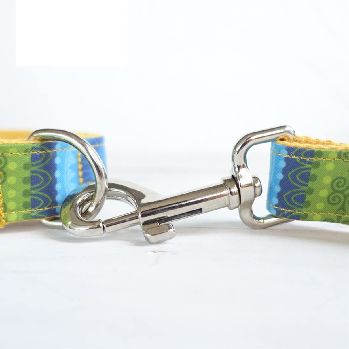 Morbido Guinzaglio Per Cani Collare Per Cani In Poliestere Con Fiocco Per Guinzaglio Per Animali Domestici Regolabile Fissaggi In Metallo Antiscivolo Flexi(49-55cm)