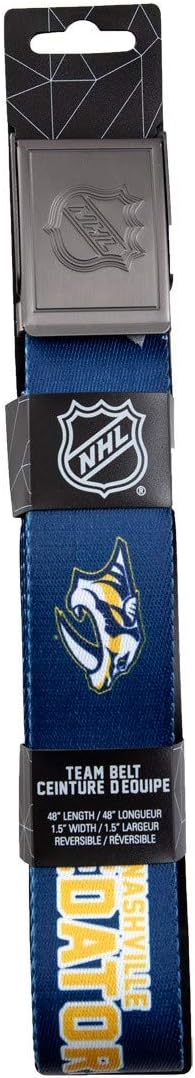 Calhoun NHL Mens Woven Adjustable Team Logo Belt