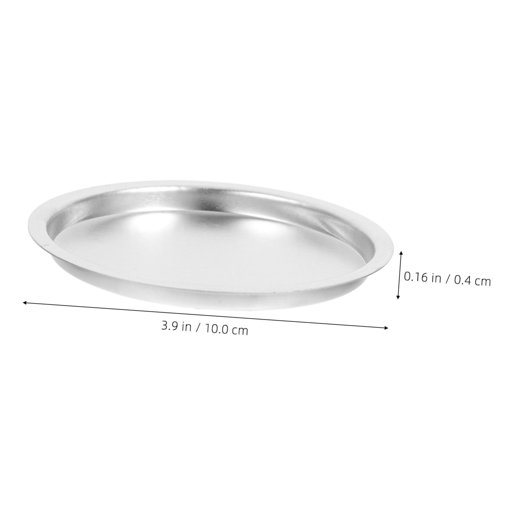 HOLIDYOYO 2pcs Store Weight Trays Rhinestones Pans for Precise Jewelry Scale Measurement