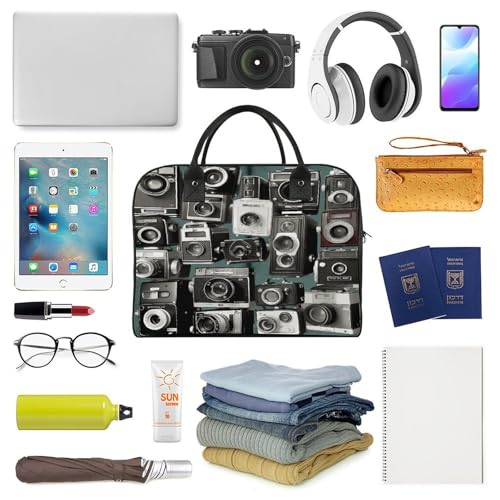 Maletín liviano retro para laptop y cámara unisex miniatura 5