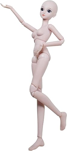 Miniatura 3 de Proudoll 13 BJD Doll Ashley 24" - 60cm cuerpo de muñeca personalizado, muñecas SD articuladas con bola, articulaciones mover muñecas de PVC DIY
