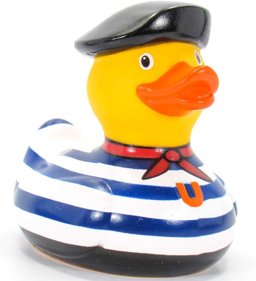 Artiste (Paris) Rubber Duck by Bud Ducks | Elegant Gift Packaging - It's Like Surreal! | Child Safe | Collectable