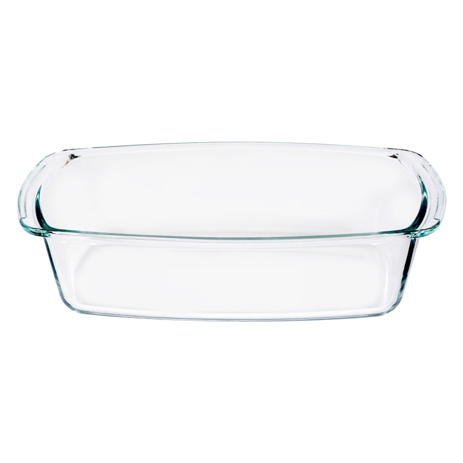 Bbajszx Clear Rectangular Baking Sturdy Borosilicate Glass Safe Container Perfect for Cheesecakes and Bread Clear