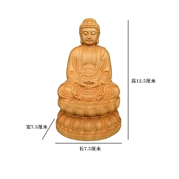 釈迦如来　木彫仏像　仏教美術 仏教美術 木彫仏像 釈迦三尊像 釈迦如来 特大高83cm 三尊 彫刻