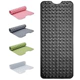 Grehge Mat Non Slip Anti Mould | 100x40cm Non Slip Bath Mats for Inside Bath, Strong Suction Cups...