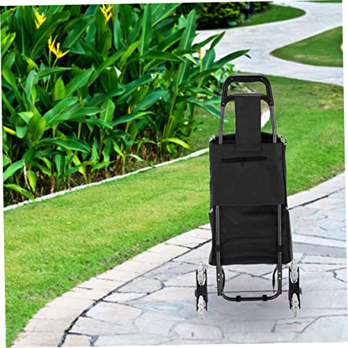 Taschen für Einkaufswagen, Einkaufshandwagen Ersatzbeutel wasserdichte Oxford Stoffspeicher Beutel Trolley Taschen… – Bild 5