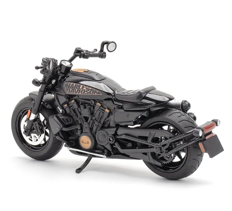 Kaira Toy Sportster S Alloy Motorcycle Model Diecast Car Sound Light Car Lovers Collection Kids Birthday Gift Metal Boys Toys : Amazon.in: Toys & Games