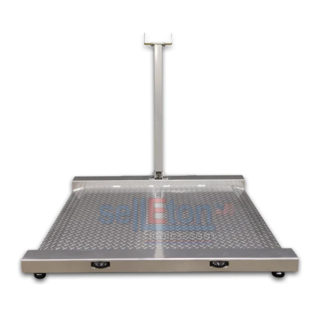 SL-Wheelchair-1k Aluminum Wheel Chair Drum Scale 1000 lb x .2 lb ((Imported))
