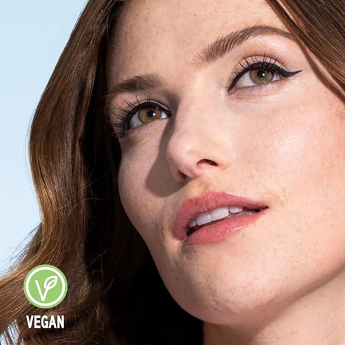 Physicians Formula Eye Booster Super Slim Liquid Eyeliner, Waterproof Precision with a Lash-Boosting Complex, Natural Finish, & Sensitive Skin Approved, Cruelty-Free & Vegan -Ultra Black - Image 5