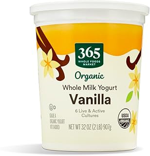 365 by Whole Foods Market, Yogurt Vanilla Organic, 32 Ounce