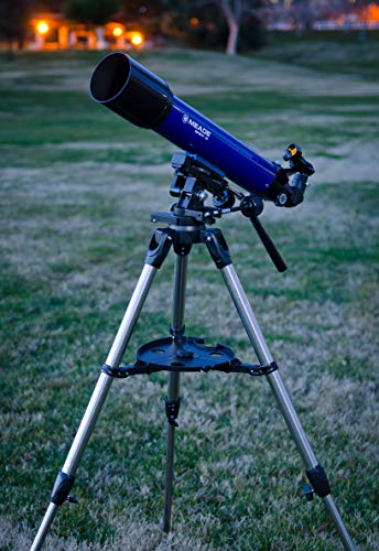 Meade Instruments – Infinity 90mm Aperture, Portable Refracting Astronomy Telescope for Beginners – Multiple Eyepieces & Accessories Included – Fun Space Activities for Kids & Adults – See the Moon