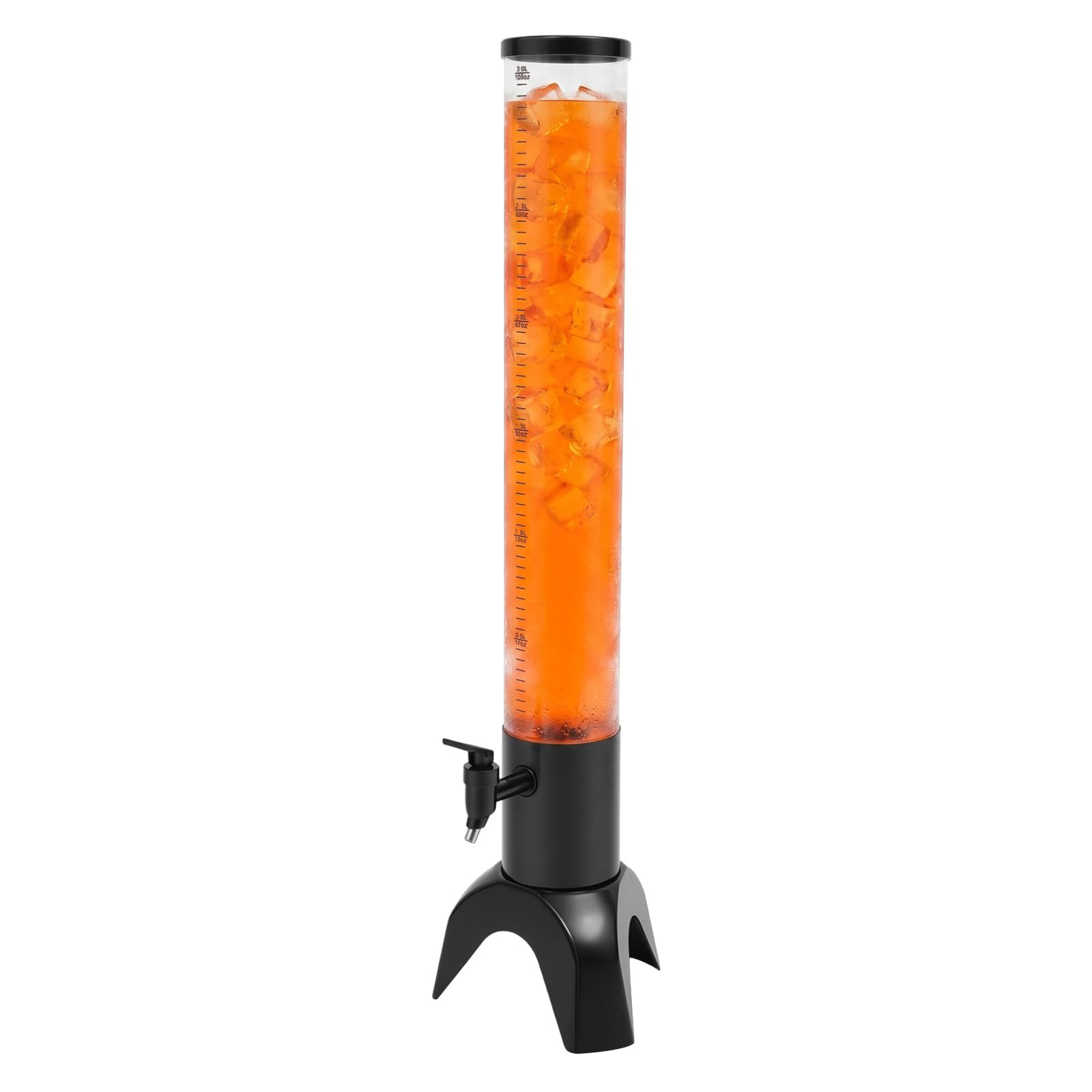 Amazon.com: 3L Sheer Beer Tower Dispenser, Clear Mimosa Tower with