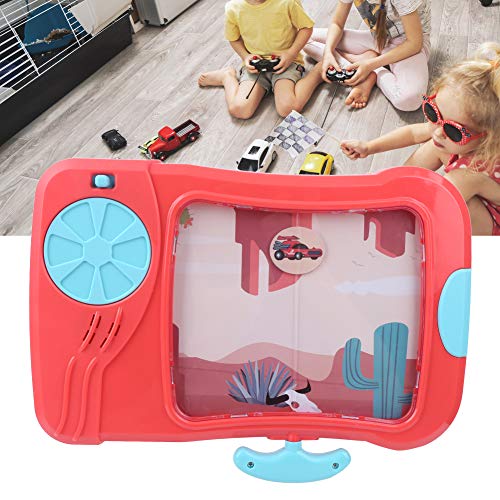 Console de jogos durável de plástico para crianças, console de videogame portátil, jogos de desafios