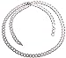 Produktbild SILBERKETTEN STORE DEIN SCHMUCK ONLINE SHOP Panzerkette Breite 5mm |echt 925 Silber| hochglanzpolierte Silberkette mit Karabiner