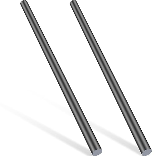 Zonon 2 varillas redondas de acero al carbono 1144 de 1 pulgada de diámetro y 24 pulgadas de longitud, acabado de molino sin pulir, estirado en