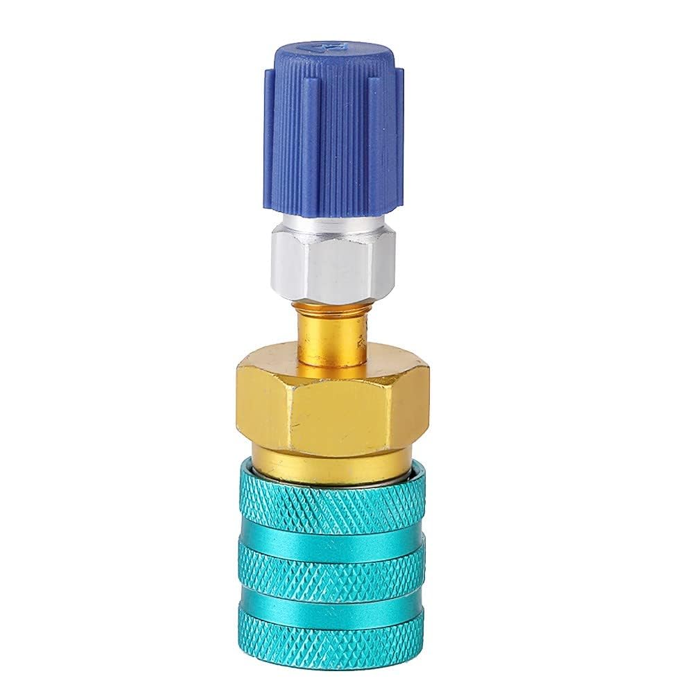 Złącze klimatyzacji, R1234YF do R134A adapter szybkozłączka dolnego złącza klimatyzacji samochodowej
