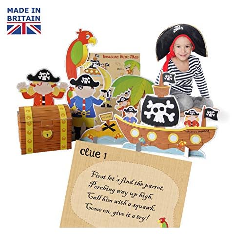 Lello & Monkey Pirate Treasure Hunt Party Game for kids Cover