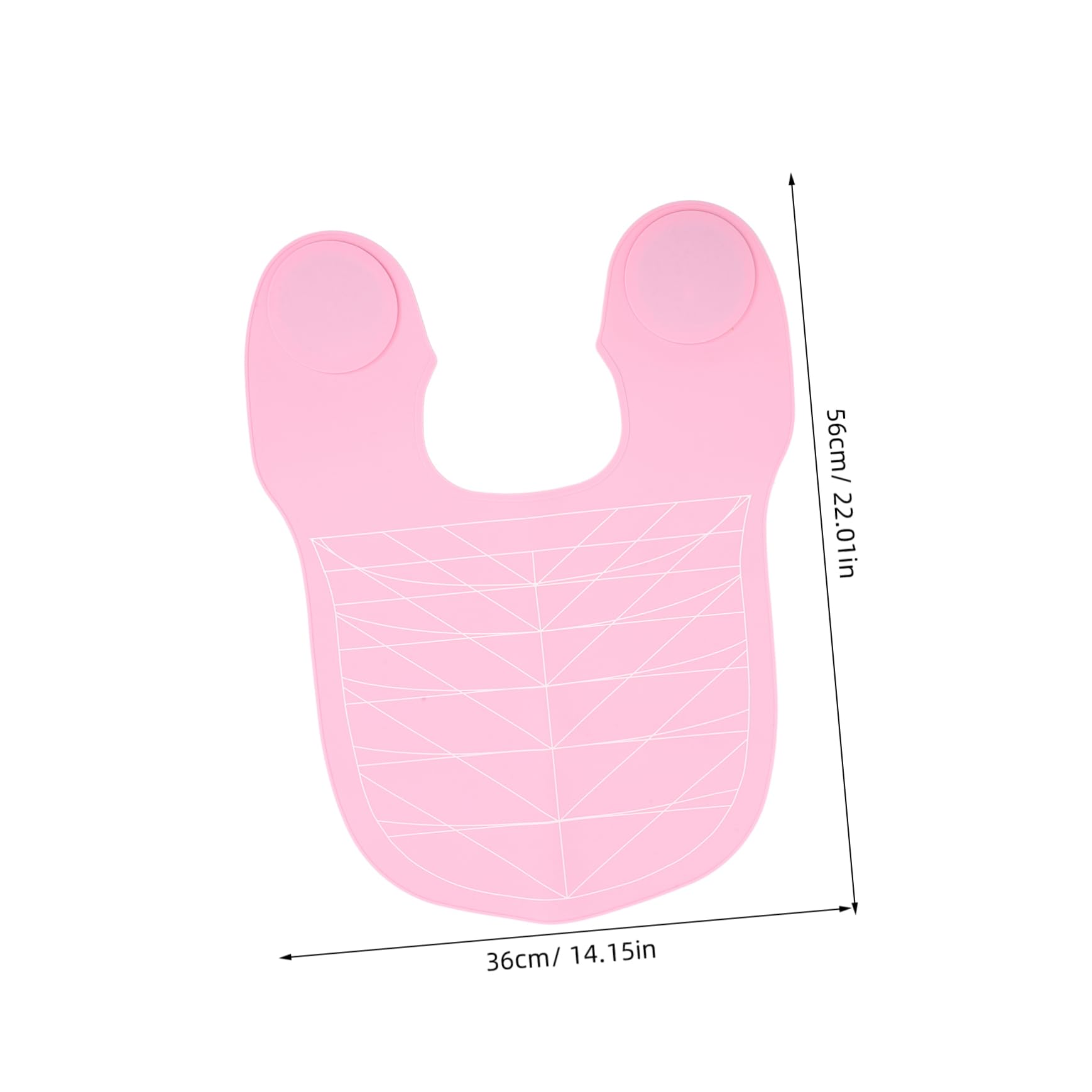 Capa de Corte de Pelo de Silicona Rosa, Guía para Peluquería Cobertura Grande, Protege del Tinte Permanente en Salón
