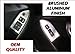 2013 + Scion FR-S Subaru BRZ Power Window Switch Accent Trim Kit - Brushed Metal Finish