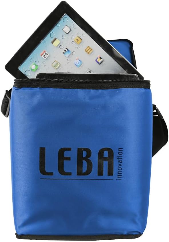Leba NoteBag Blue 5, USB-C (Schuko Plug), Up to 90 W per Port, W126552720 (Plug), Up to 90 W per Port (Total 120 W Shared Between 6 Ports), Intel