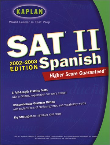 Amazon.com: Kaplan SAT II Spanish: 9780743218054: Alice Gericke ...