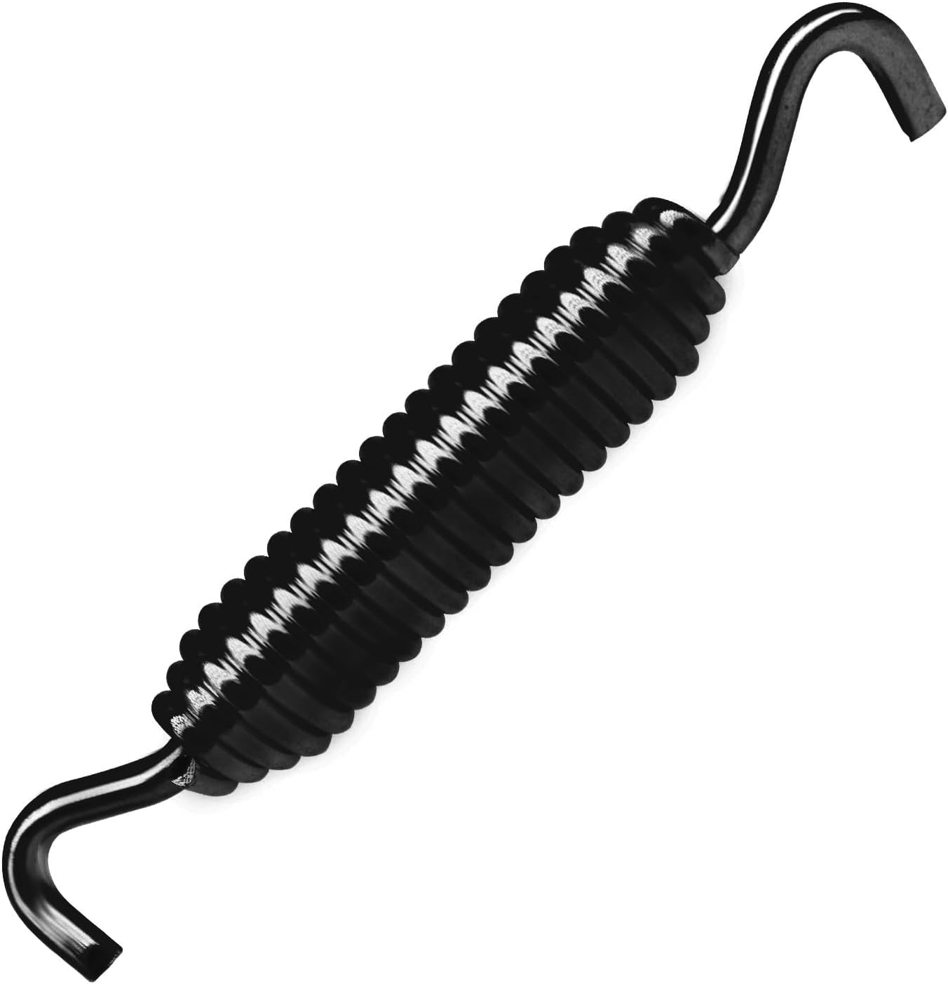 3.7" Black Jiffy Stand Kickstand Spring fits for Harley Sportster Softail Super Glide Touring (black)