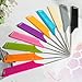 10pcs Rat Tail Combs Set,Salon Hair Stylists Metal Fine Tooth Combs Parting Combs for Hair Teasing and Braiding,Women GirlStyling Combs for