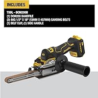 Vista 2 de DEWALT Lijadora de Banda Inalámbrica 20V MAX XR, Solo Herramienta (DCM200B)