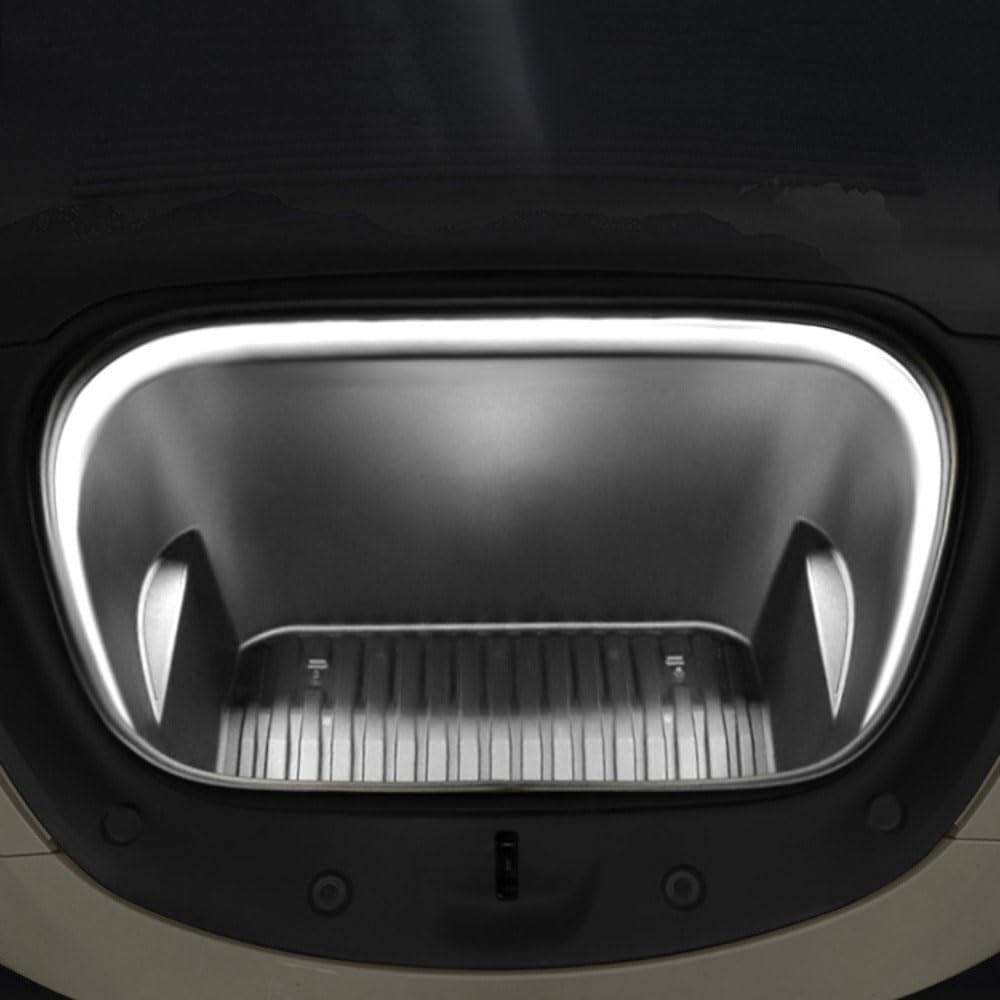 12 V elastyczna silikonowa listwa oświetleniowa LED do Tesli Model 3/Y (2021-2023) - Dekoracyjne frunk/oświetlenie przestrzeni bagażowej, model 3-jasny biały