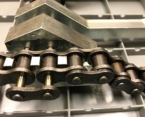 CBT-50 Dual Rivet Chain Breaker PUSHES 2 PINS at Once, Chain Breaker Breaks,#50,#50H, and 10B