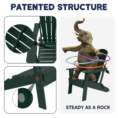 Plawdlik Folding Adirondack Chair thumb #4
