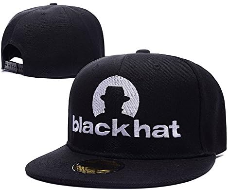 JRICK Blackhat Logo Adjustable Snapback Caps Embroidery Hats