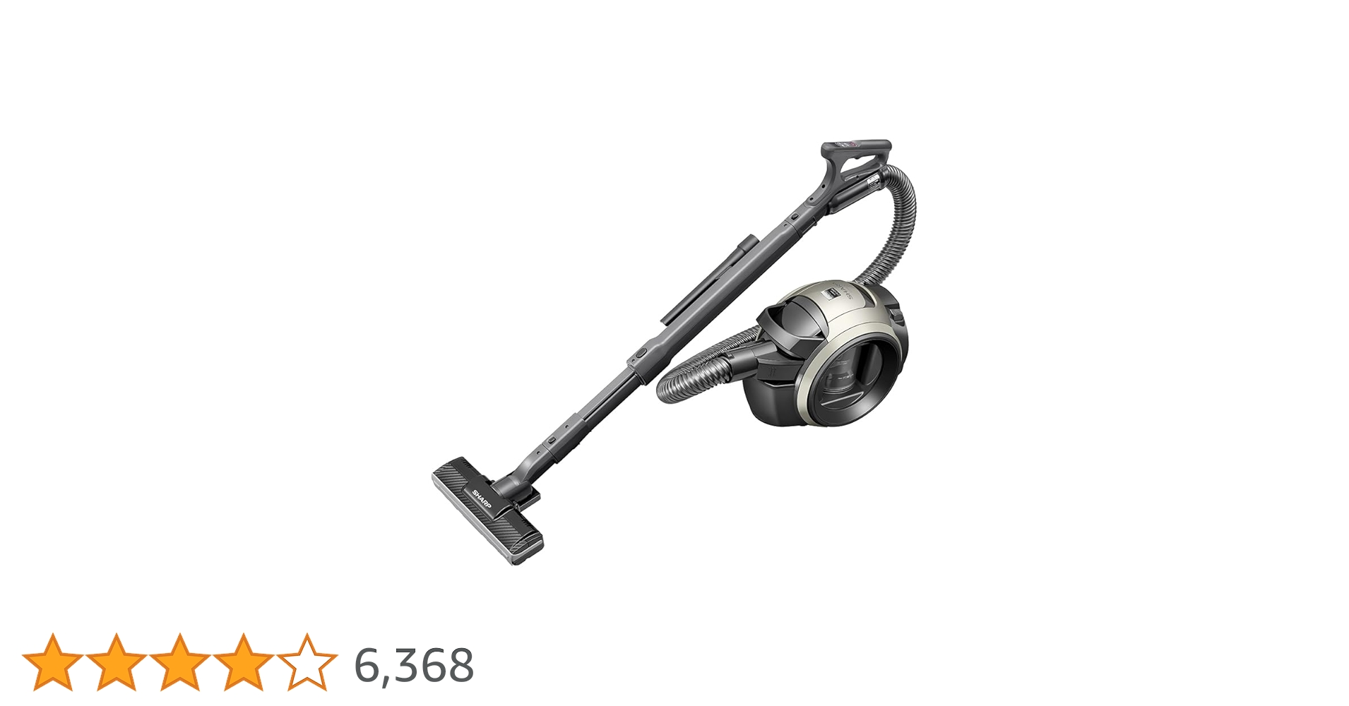 SHARP　EC-MS330-N　ゴールド Amazon | シャープ 掃除機 EC-MS330-N サイクロン方式