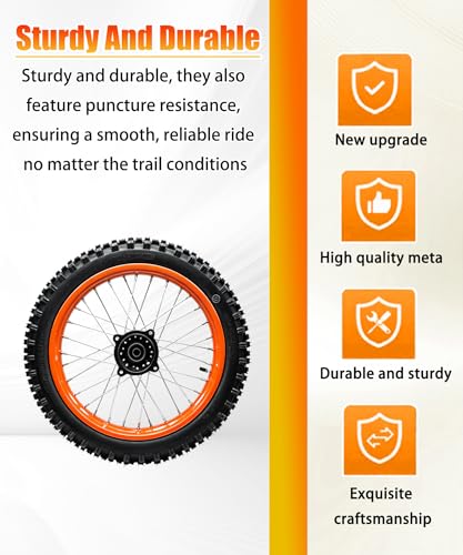 Image of Electric Dirt Bike Front Wheel Tire