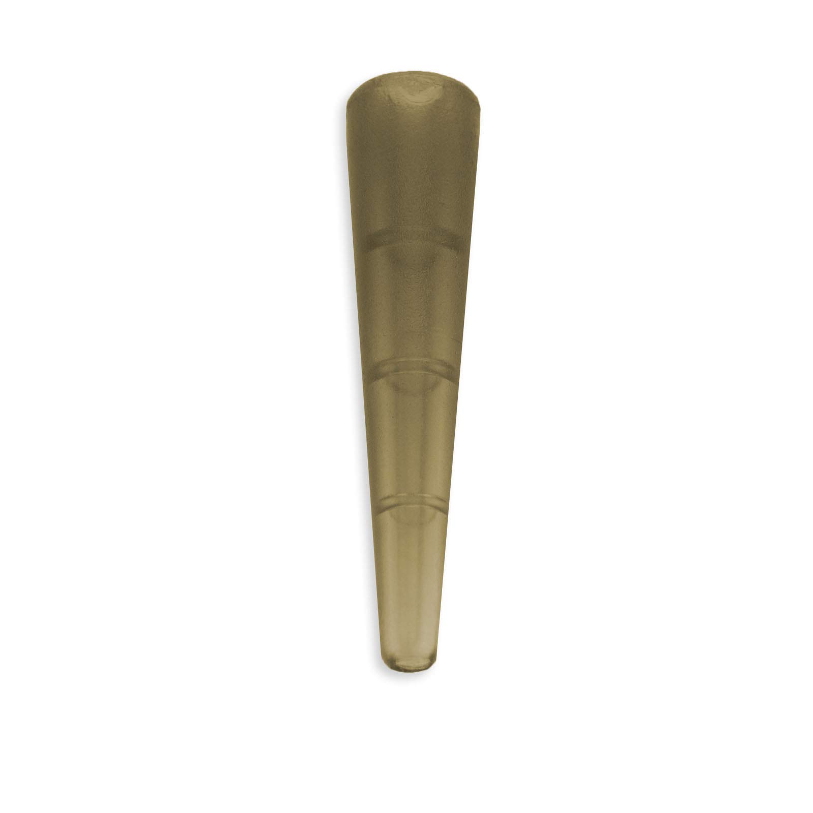 Bank Tackle Long Tail Rubbers 7 Colours Available Carp Fishing Tackle Rubber Rig Cones (Trans Brown, x 50 Pack)
