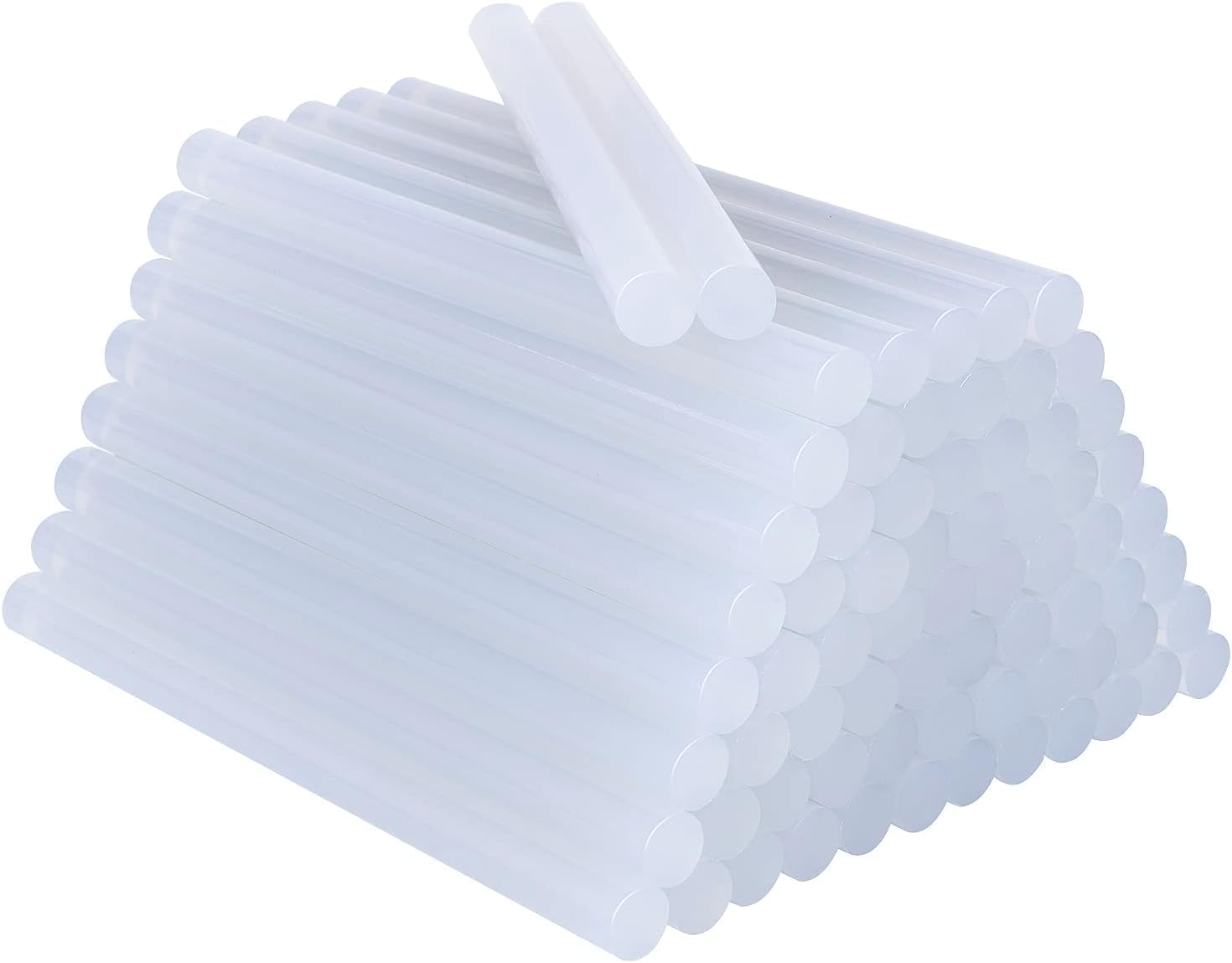 McMola Hot Glue Sticks for Hot Glue Gun, 50 Pack 7mm x 100mm Hot Glue Gun Sticks - SGS Approved