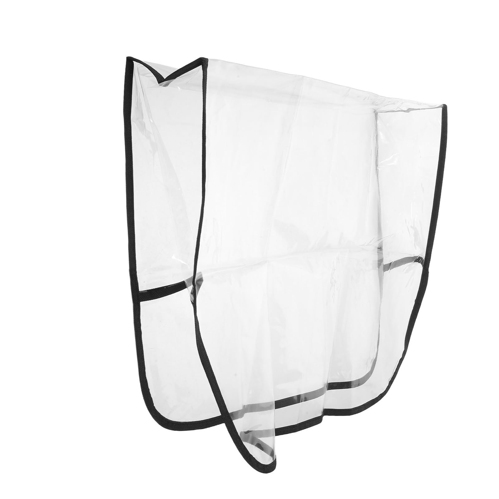 ENWWCH Salon Chair Back Cover Clear 19x17 Inch Waterproof Transparent Plastic Protector For Hair Barber For chair